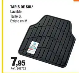Autobacs Tapis de sol offre