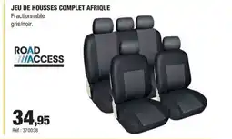 Autobacs Jeu de housses complet afrique offre