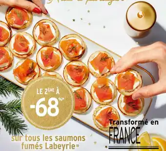 Intermarché Labeyrie bon plan sur tous les saumons fumés labeyrie offre