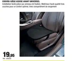 Autobacs Couvre-siège assise avant universel offre
