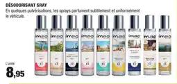 Autobacs Désodorisant sray offre