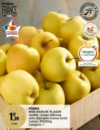 Intermarché Pomme mon marche plaisir offre