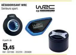 Autobacs DÉSODORISANT WRC offre