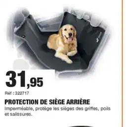Autobacs Protection de siège arrière offre