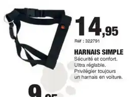 Autobacs Harnais simple offre