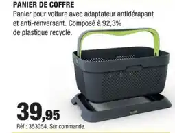 Autobacs Panier de coffre offre