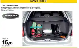 Autobacs Tapis de coffre offre