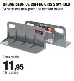 Autobacs Organiseur de coffre gris stayhold offre