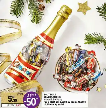 Celebrations bouteille