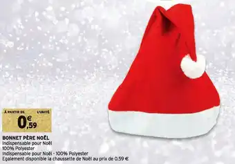Intermarché Bonnet père noël offre