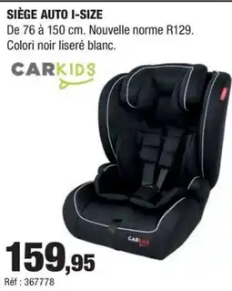 Autobacs Siège auto i-size offre