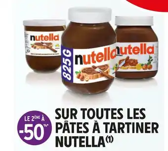 Intermarché Nutella bon plan sur toutes les pâtes à tartiner nutella offre