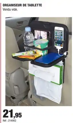 Autobacs Organiseur de tablette offre