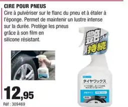 Autobacs Cire pour pneus offre