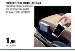 Autobacs Pochette vide poche latérale offre