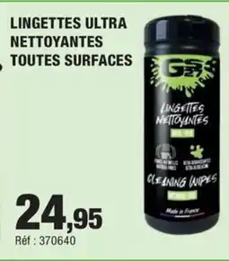 Autobacs Lingettes ultra nettoyantes toutes surfaces offre