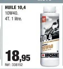 Autobacs Huile 10,4 offre