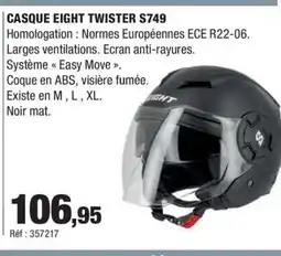 Autobacs Casque eight twister s749 offre