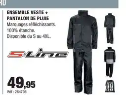 Autobacs Ensemble veste + pantalon de pluie offre