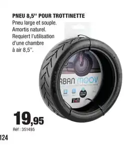 Autobacs Pneu 8,5" pour trottinette offre