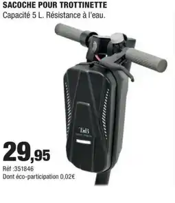 Autobacs Sacoche pour trottinette offre