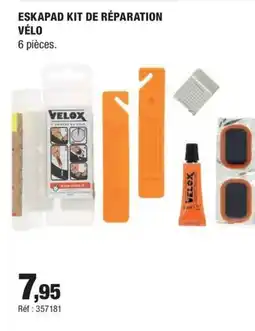 Autobacs Eskapad kit de réparation vélo offre
