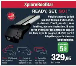Autobacs XploreRoofBar offre