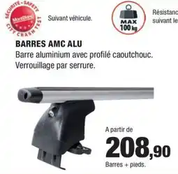 Autobacs Barres amc alu offre