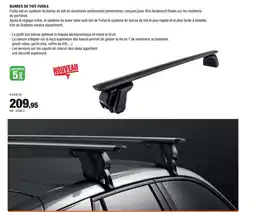 Autobacs Barres de toit furka offre