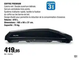 Autobacs Coffre premium offre