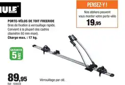 Autobacs Porte-vélos de toit freeride offre