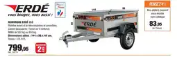 Autobacs Remorque erdé 153 offre
