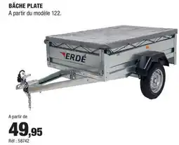 Autobacs Bâche plate offre