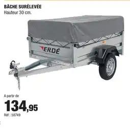 Autobacs Bâche surélevée offre