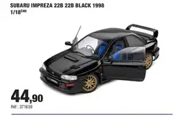 Autobacs Subaru impreza 22b 22b black 1998 1/18ème offre