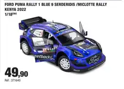 Autobacs Ford puma rally 1 blue 9 serderidis /miclotte rally kenya 2022 offre