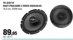 Autobacs Ts-a1671f haut-parleurs 3 voies coaxiales offre