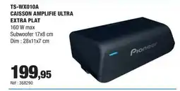 Autobacs Ts-wx010a caisson amplifie ultra extra plat offre
