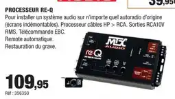 Autobacs Processeur re-q offre
