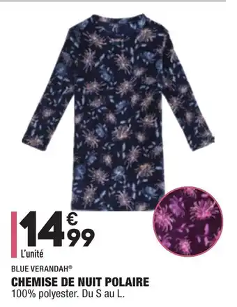 ALDI Chemise de nuit polaire offre