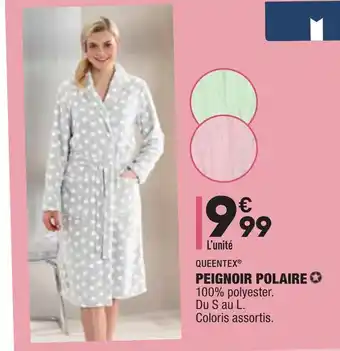 Promo Peignoir Polaire chez ALDI