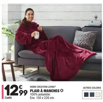 ALDI Plaid à manches offre