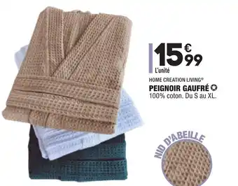 ALDI Peignoir gaufré offre
