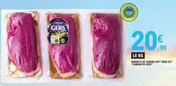 E.Leclerc MAGRETS DE CANARD IGP GERS X3 offre
