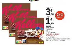 E.Leclerc BARRES KELLOGG'S offre