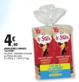 E.Leclerc Madeleines Longues Le Ster offre