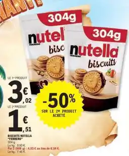 E.Leclerc BISCUITS NUTELLA FERRERO offre