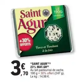 E.Leclerc SAINT AGUR offre