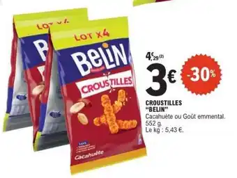 E.Leclerc CROUSTILLES BELIN offre
