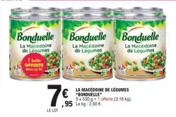 E.Leclerc La Macédoine de Légumes Bonduelle offre